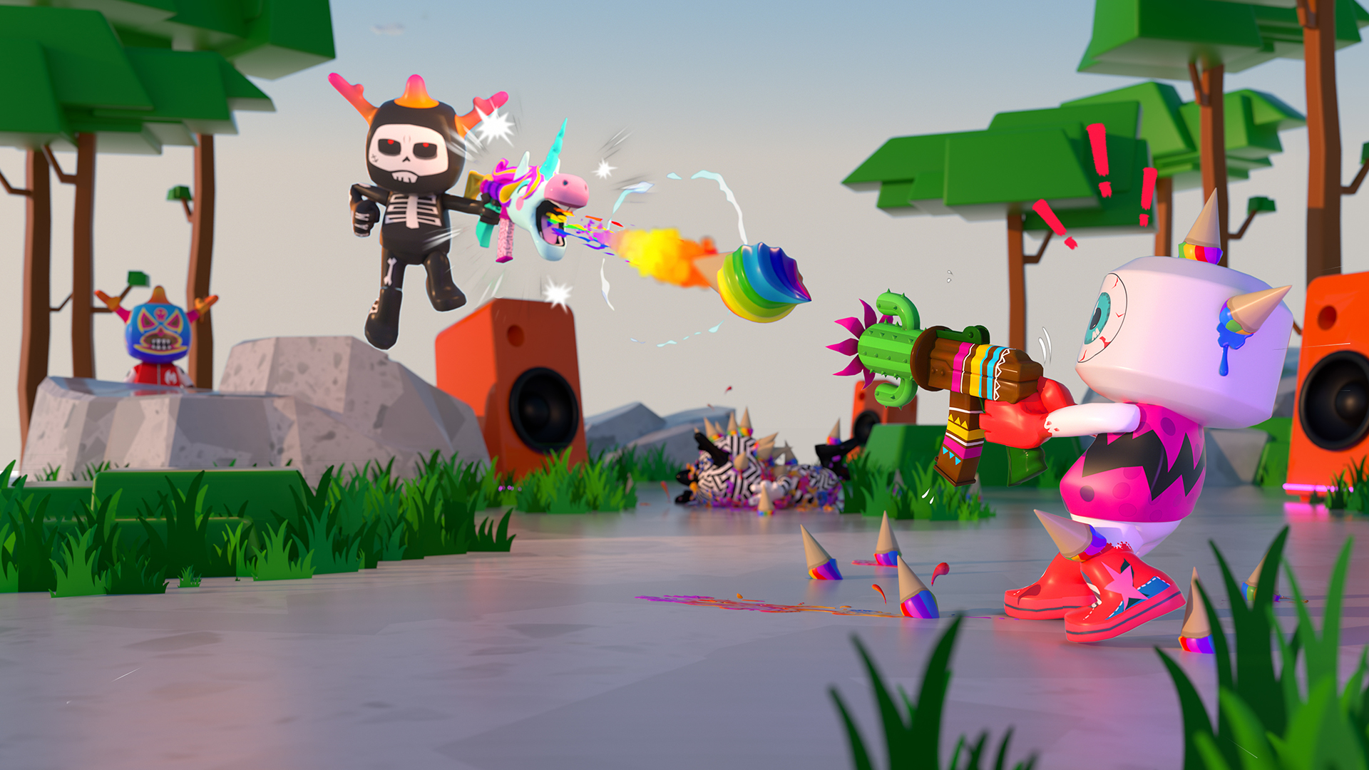 Blankos Block Party Is A Vibrant New Mmo Where Vinyl Toys Come To