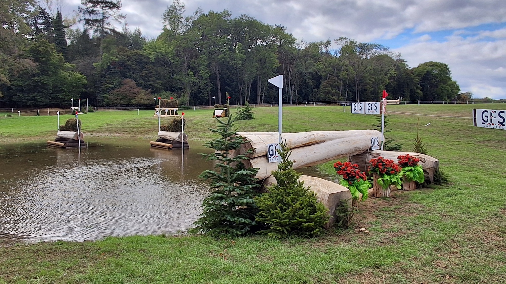 Blenheim Horse Trials cross-country course