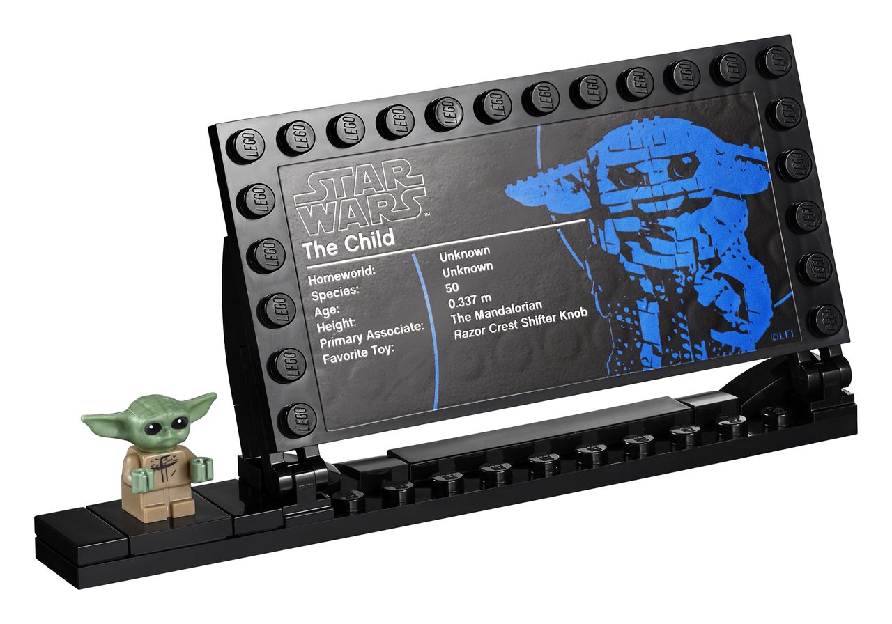 Lego's The Child set will let you build your own Baby Yoda from "The Mandalorian" TV series on Disney Plus.