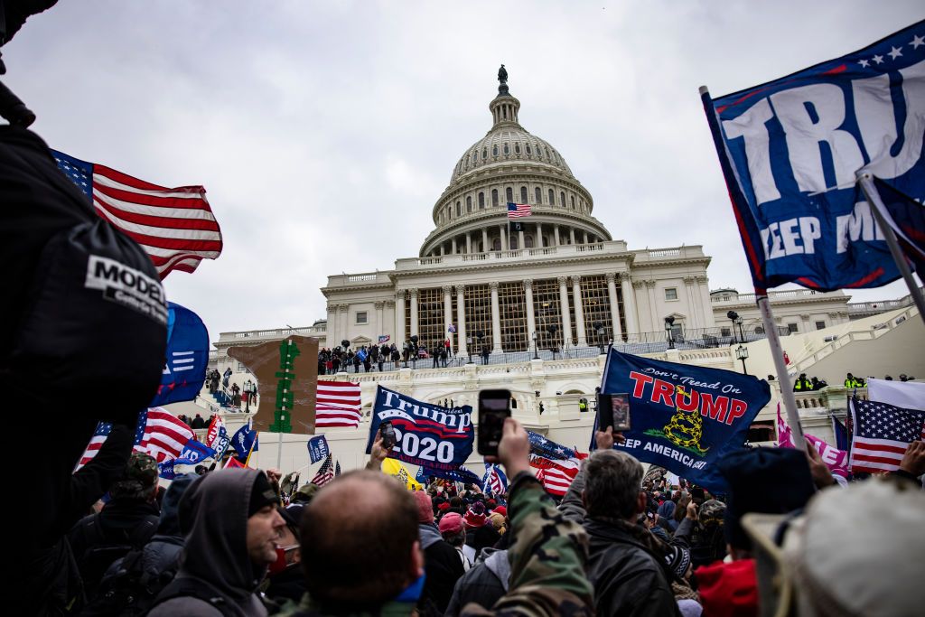 Pro-Trump supporters storm the U.S. Capitol