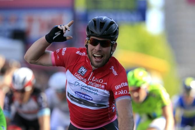 Five star: Cavendish wins the final stage