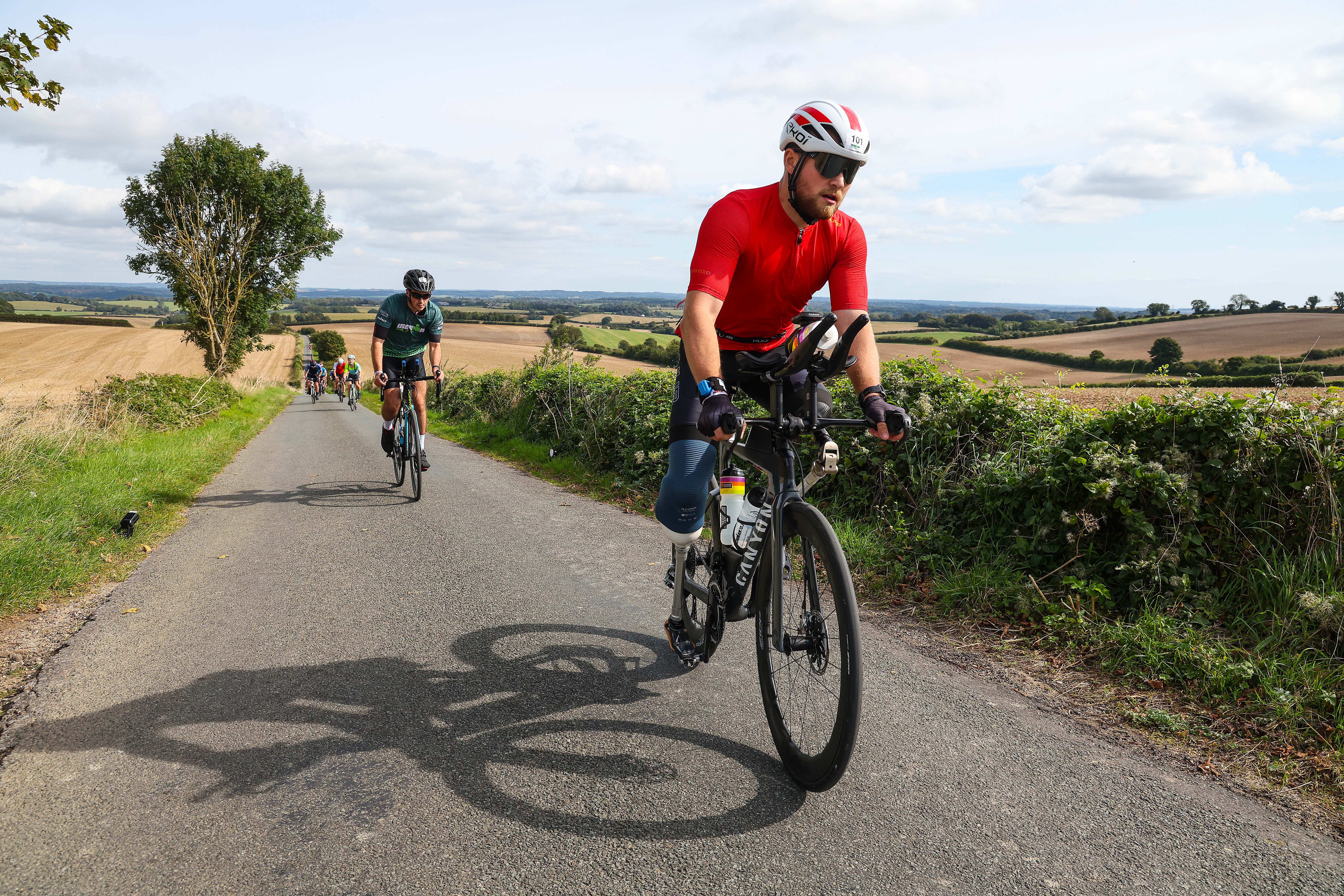 Billy Monger paracyclist Ironman
