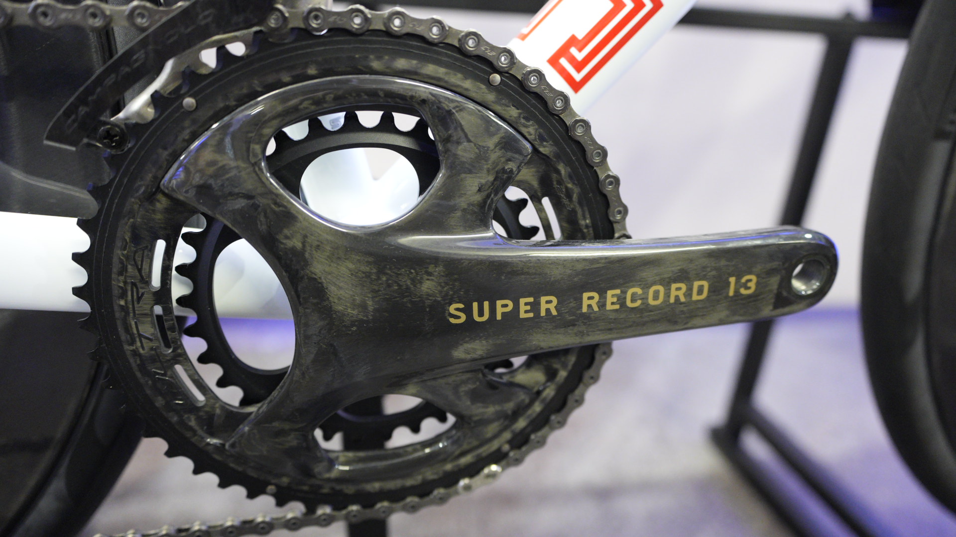 close up details of expensive bikes