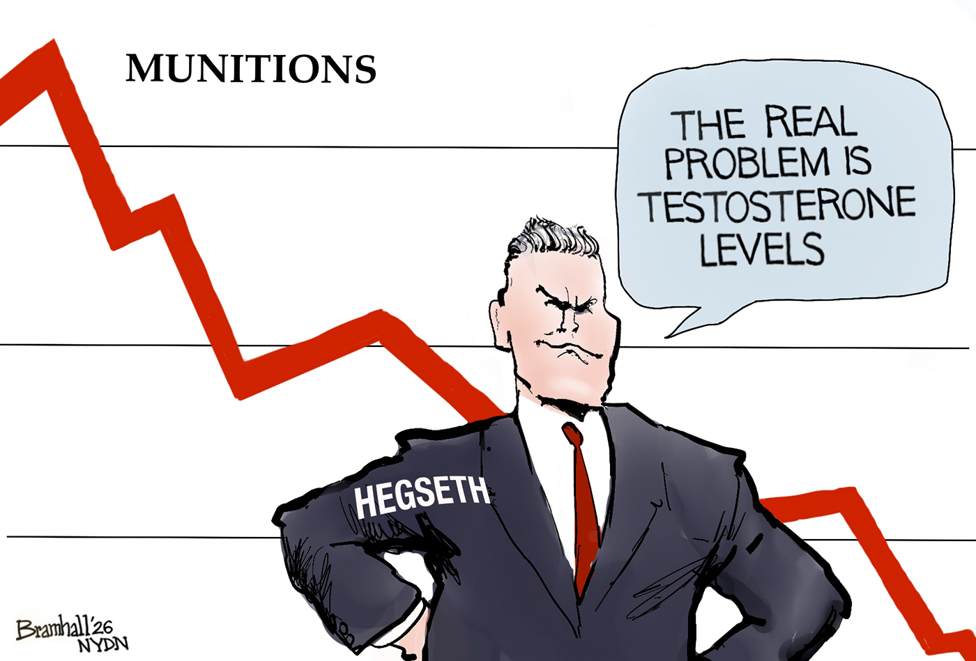 Political cartoon
