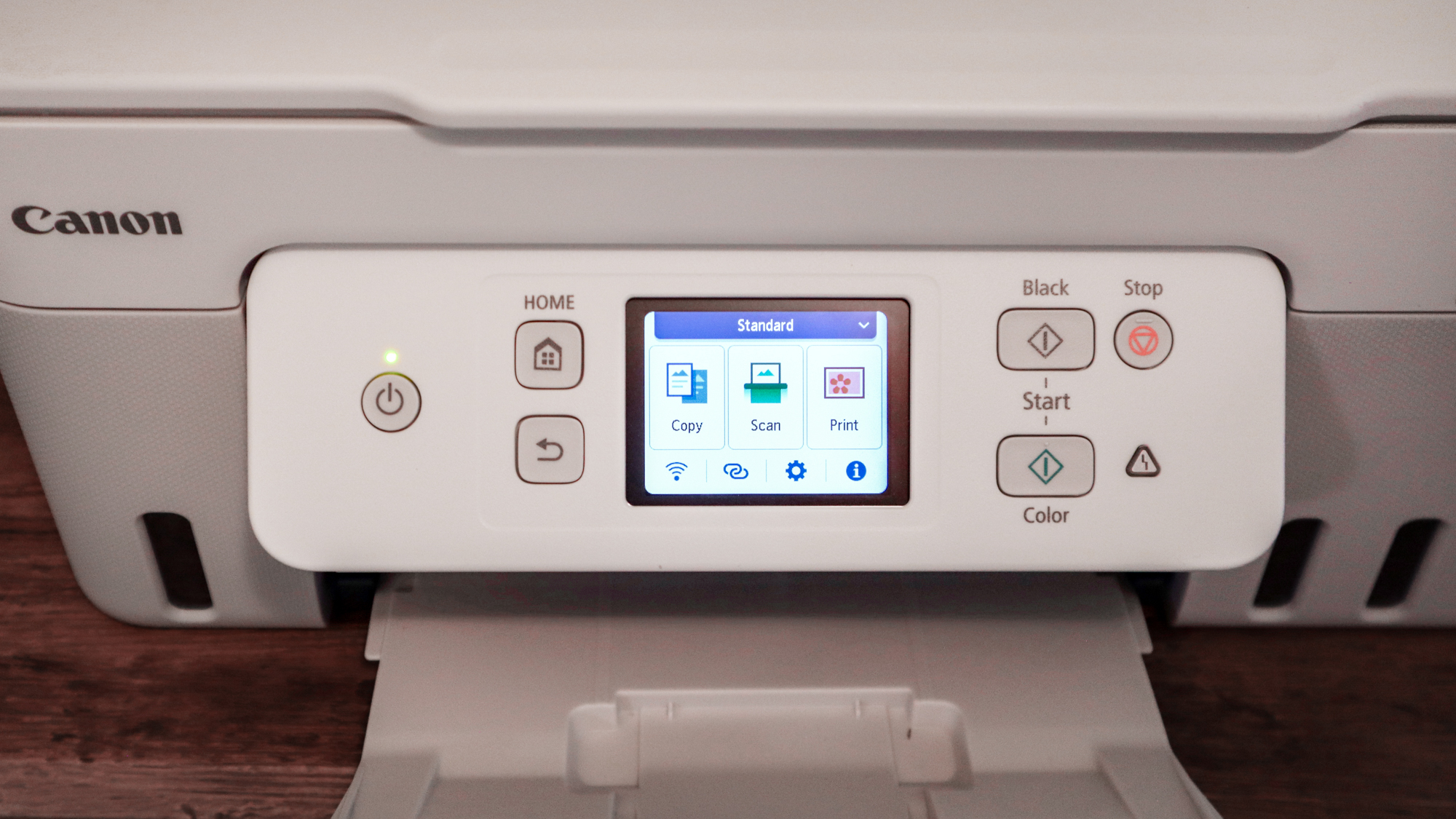 Canon MegaTank Pixma G3290 review unit in action