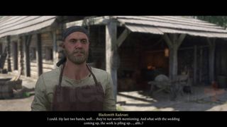 Kingdom Come Deliverance 2 Wedding Crashers blacksmith Radovan