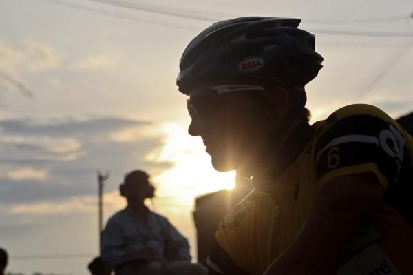 Robert Forster (UnitedHealthcare) on the start line.