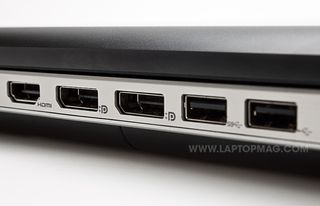 HP Envy 17 (2012) Ports