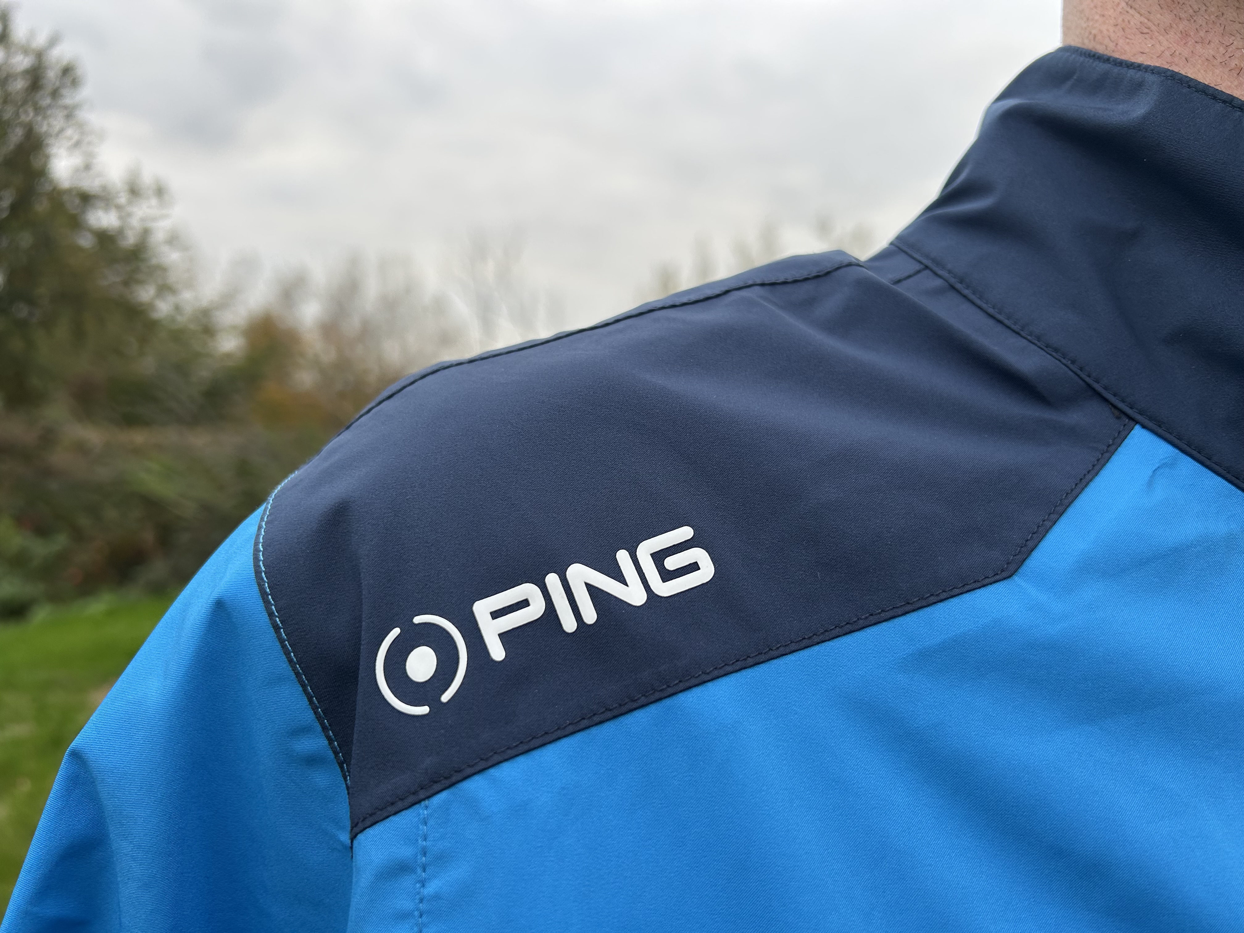 Ping SensorDry AquaDrive waterproof jacket logo