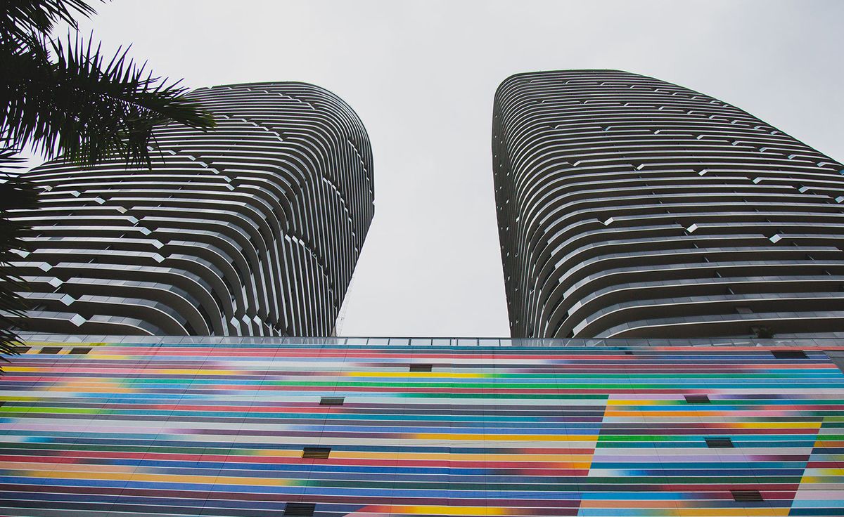 Brickell Heights towers in Miami by Carlos Rosso Wallpaper
