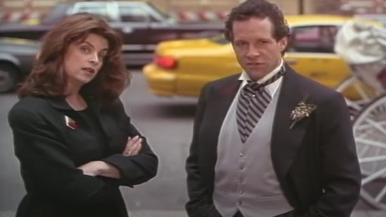 Kirstie Alley and Steve Guttenberg in It Takes Two