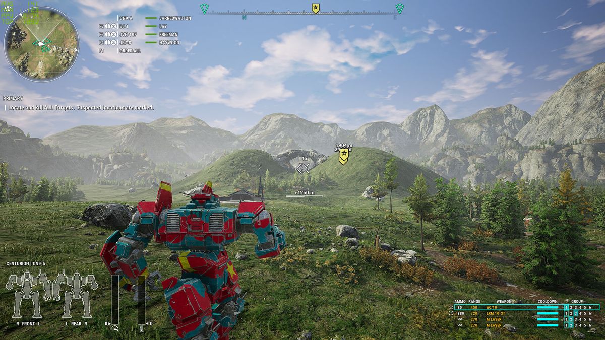 MechWarrior 5 settings and image quality
