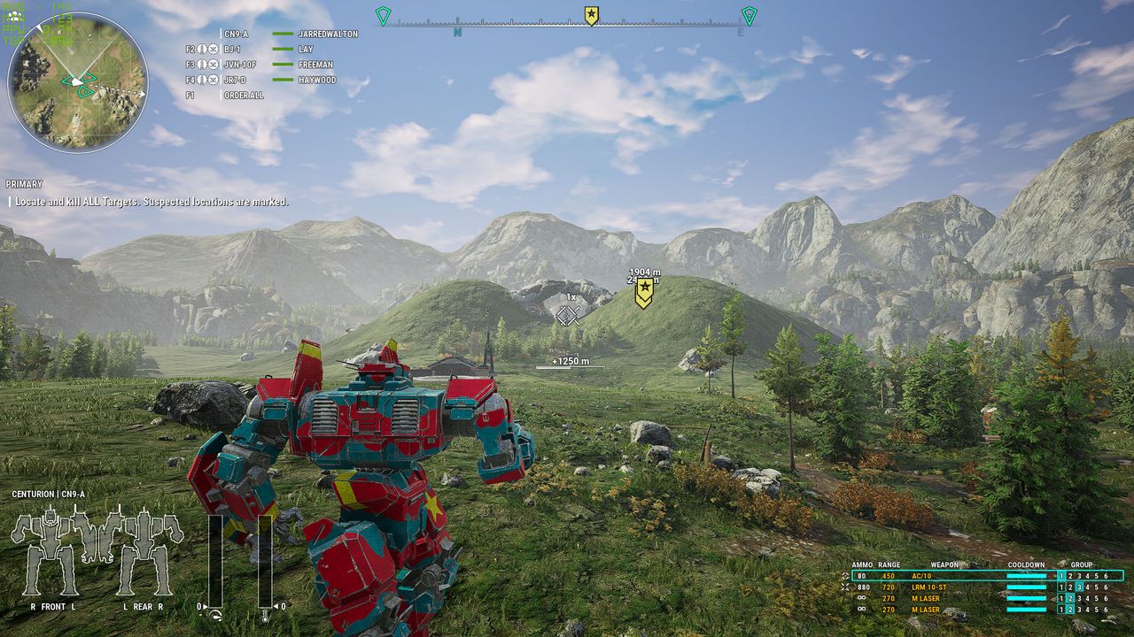 MechWarrior 5 settings and image quality
