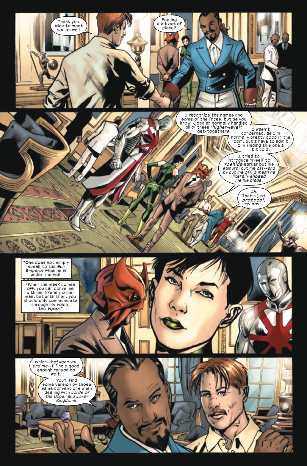Pages from Ultimate Invasion #3
