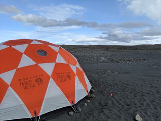 Researchers camped out for almost a month (July 8 to Aug. 5, 2019) this summer to test rover and drone prototypes in Iceland.