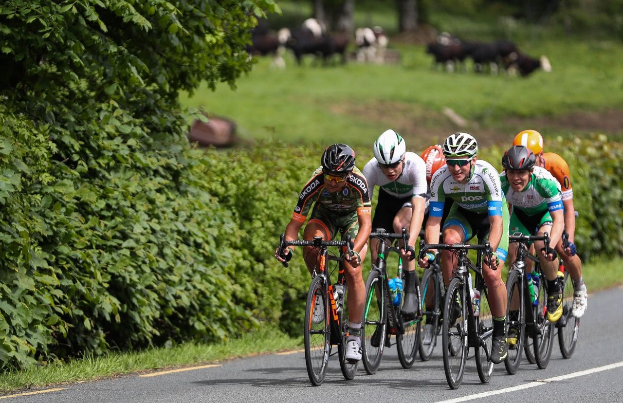 Thomas Rostollan (Arm&eacute;e de Terre) leading the breakaway