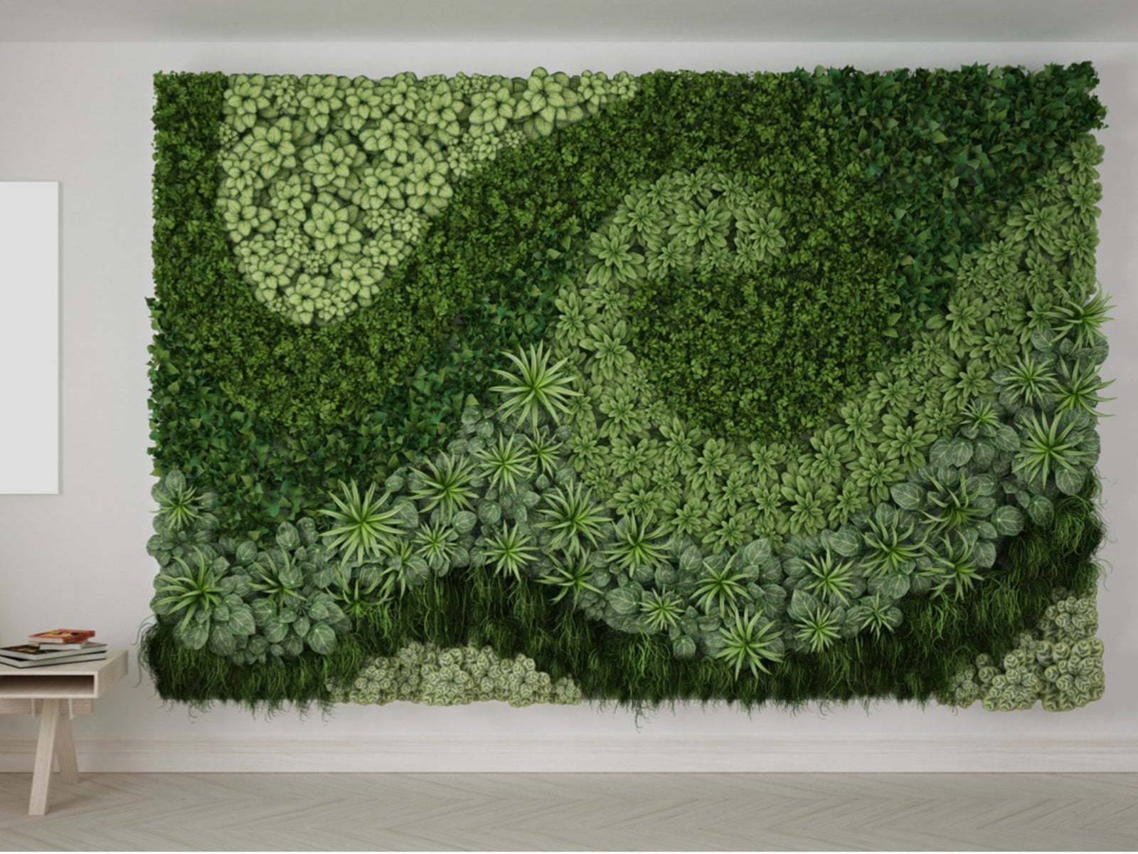 Living Wall Garden - Creating A Living Wall Of Plants For Indoors