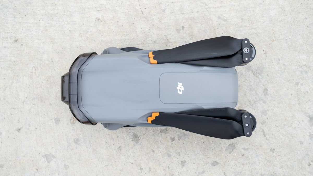 DJI Air 3 Product Image_drone closed, above view.