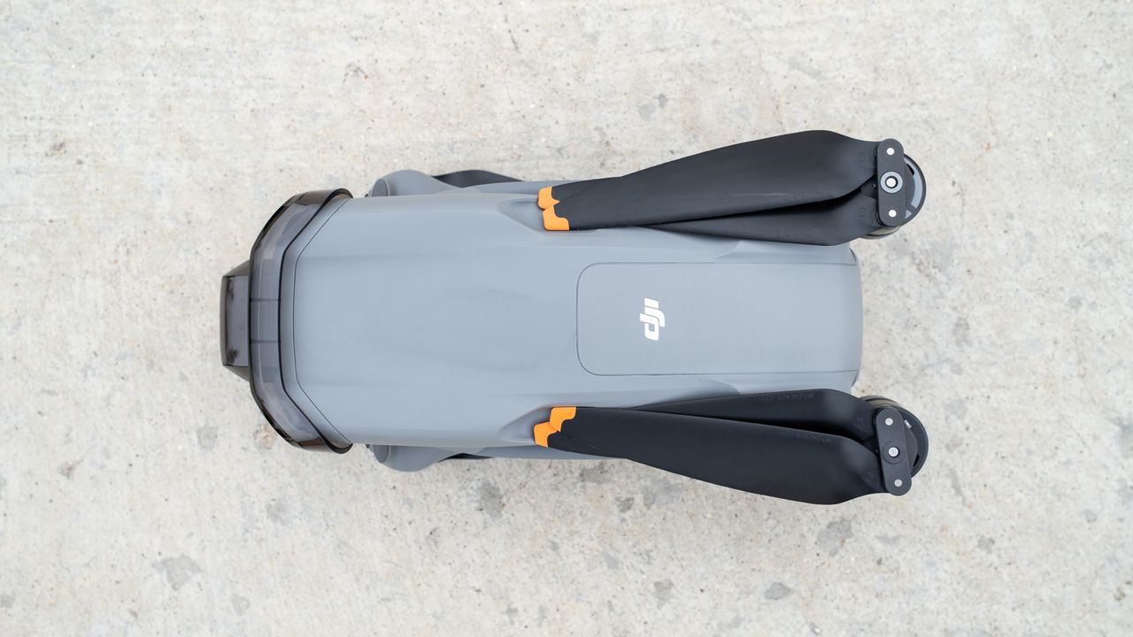 DJI Air 3 Product Image_drone closed, above view.