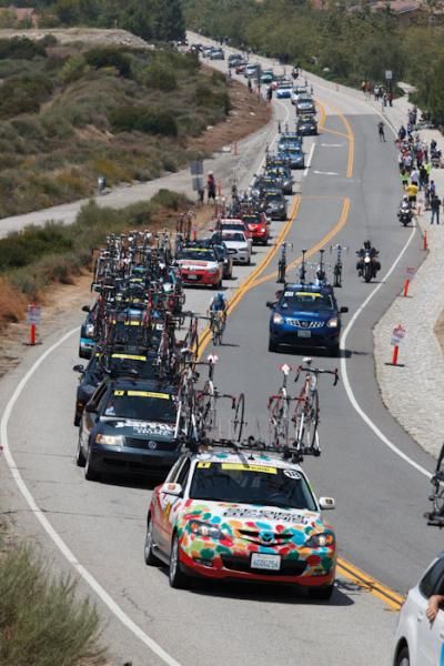 No big deal; in LA traffic is like this every other day of the week, too.