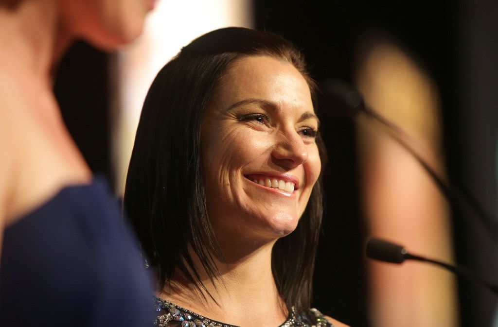 Anna Meares was a honoured on the night