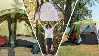 Three tents