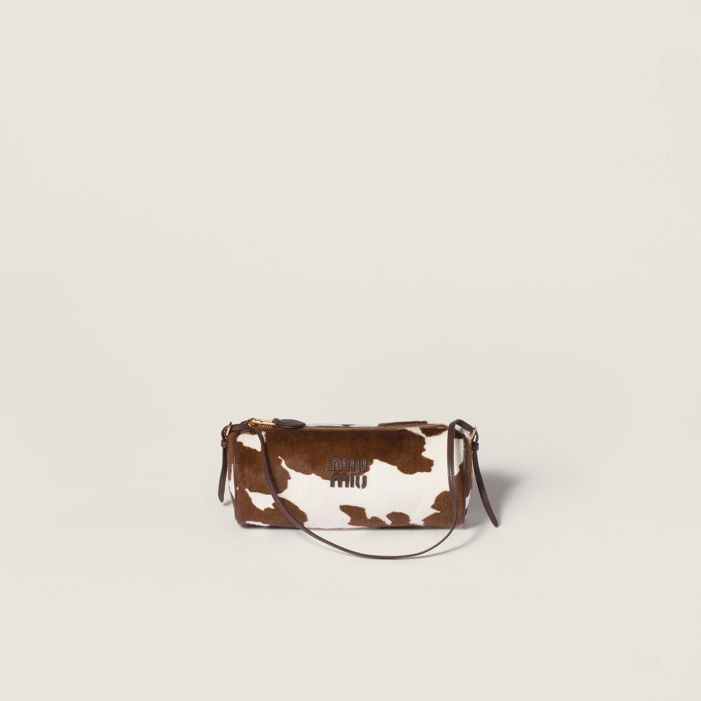 Printed Leather Pouch