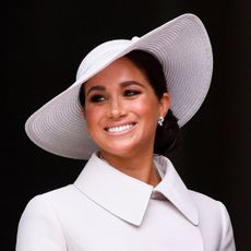 Meghan, Duchess of Sussex attends the National Service of Thanksgiving at the Queen's Platinum Jubilee in 2022