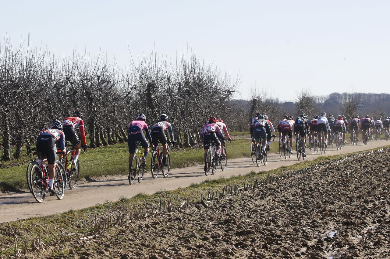 Omloop van het Hageland 2022 - 11th Edition - Tienen - Tielt Winge 128,2 km - 27/02/2022 - Peloton - photo Gomez/SprintCyclingAgency&Acirc;&copy;2022