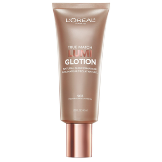 L'oreal Paris Makeup True Match Lumi Glotion, Natural Glow Enhancer, Illuminator Highlighter Skin Tint, for an All Day Radiant Glow, Medium, 1.35 Ounces