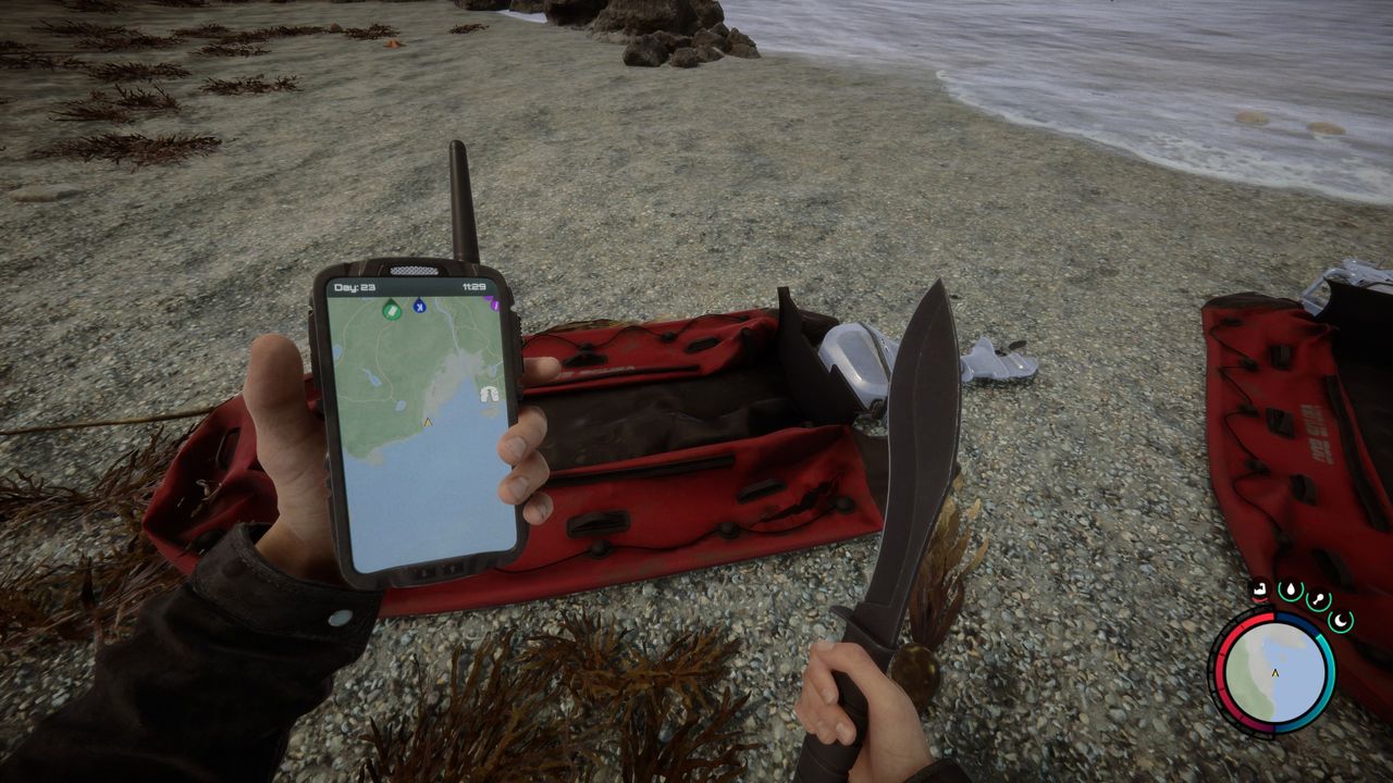 Sons of the Forest machete