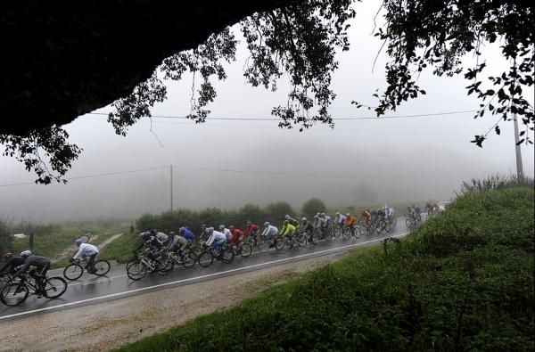 The scenery would have been lovely had it not been blocked by all that fog and rain