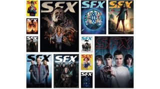 Various cover-line-free subscriber issues of SFX. 