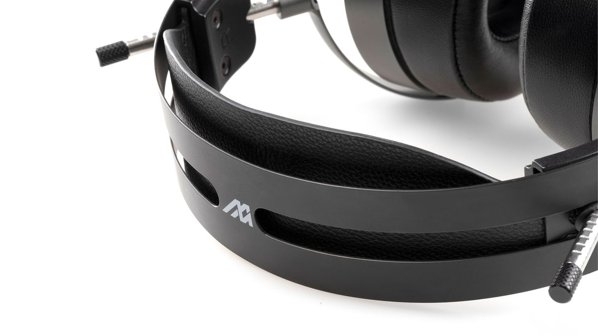 A selection of three different Audeze headphones.