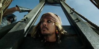 Jack Sparrow in the guillotine
