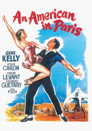 Original poster for the film An American in Paris
