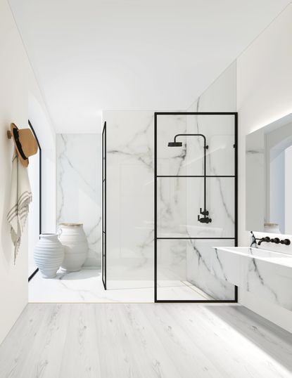 Crittall shower screens: the urban style steps into the shower