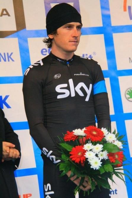 Geraint Thomas (Sky) missed out on the overall win by 23-seconds