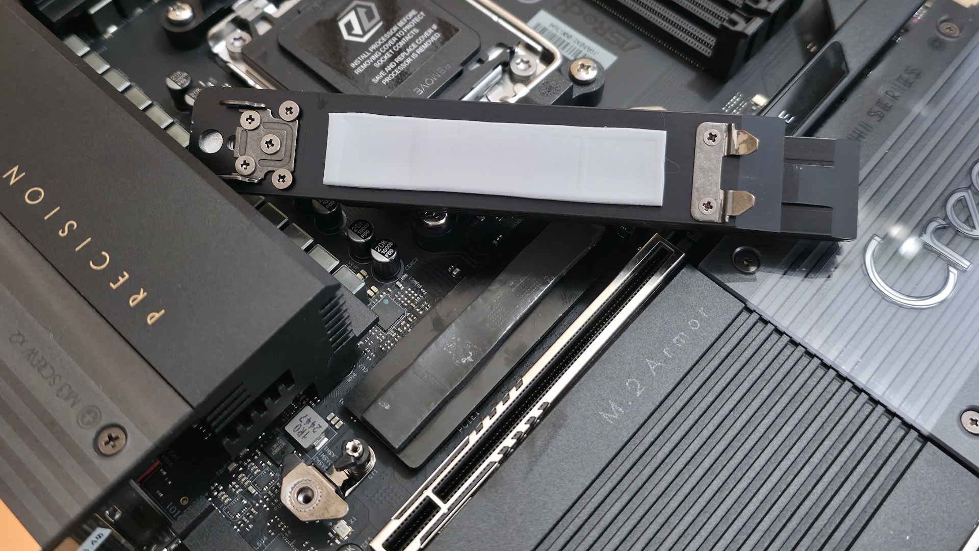 Testing motherboard m.2 heatsinks