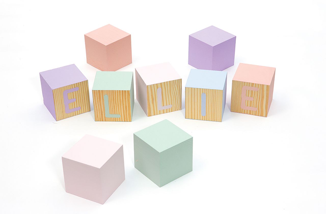 How to make personalised building blocks