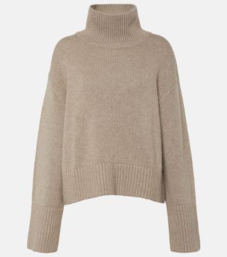 Fleur Cashmere Turtleneck Sweater