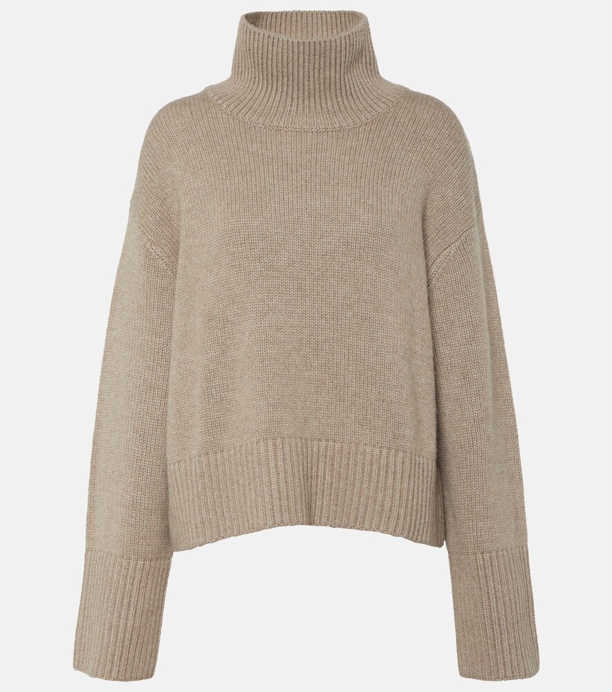 Fleur Cashmere Turtleneck Sweater