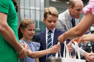 Prince George had a subtle way of co-ordinating with his mom at Wimbledon