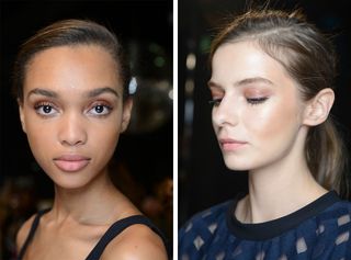 Dsquared2 has always kept its make-up look minimal.