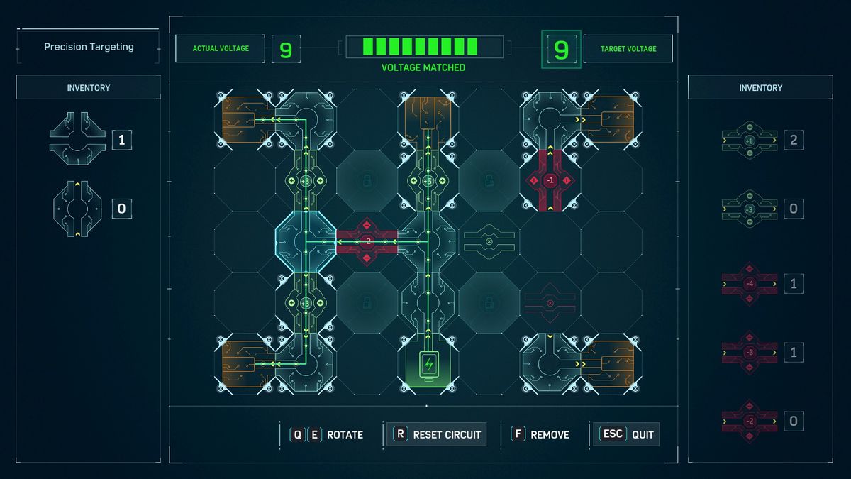 Spiderman Circuit Puzzle for Precision Targeting