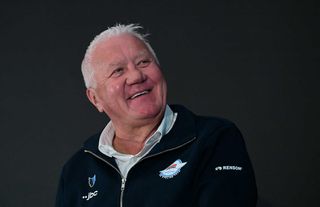 Soudal Quick Steps former CEO Patrick Lefevere attends the presentation of the team at the Suitopia Hotel in Calpe near Alicante eastern Spain on January 9 2025 Photo by JOSE JORDAN STR AFP Photo by JOSE JORDANSTRAFP via Getty Images