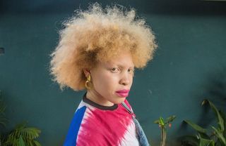 Hair, Face, Hairstyle, Afro, Blond, Head, Child, Chin, Lip, Human,