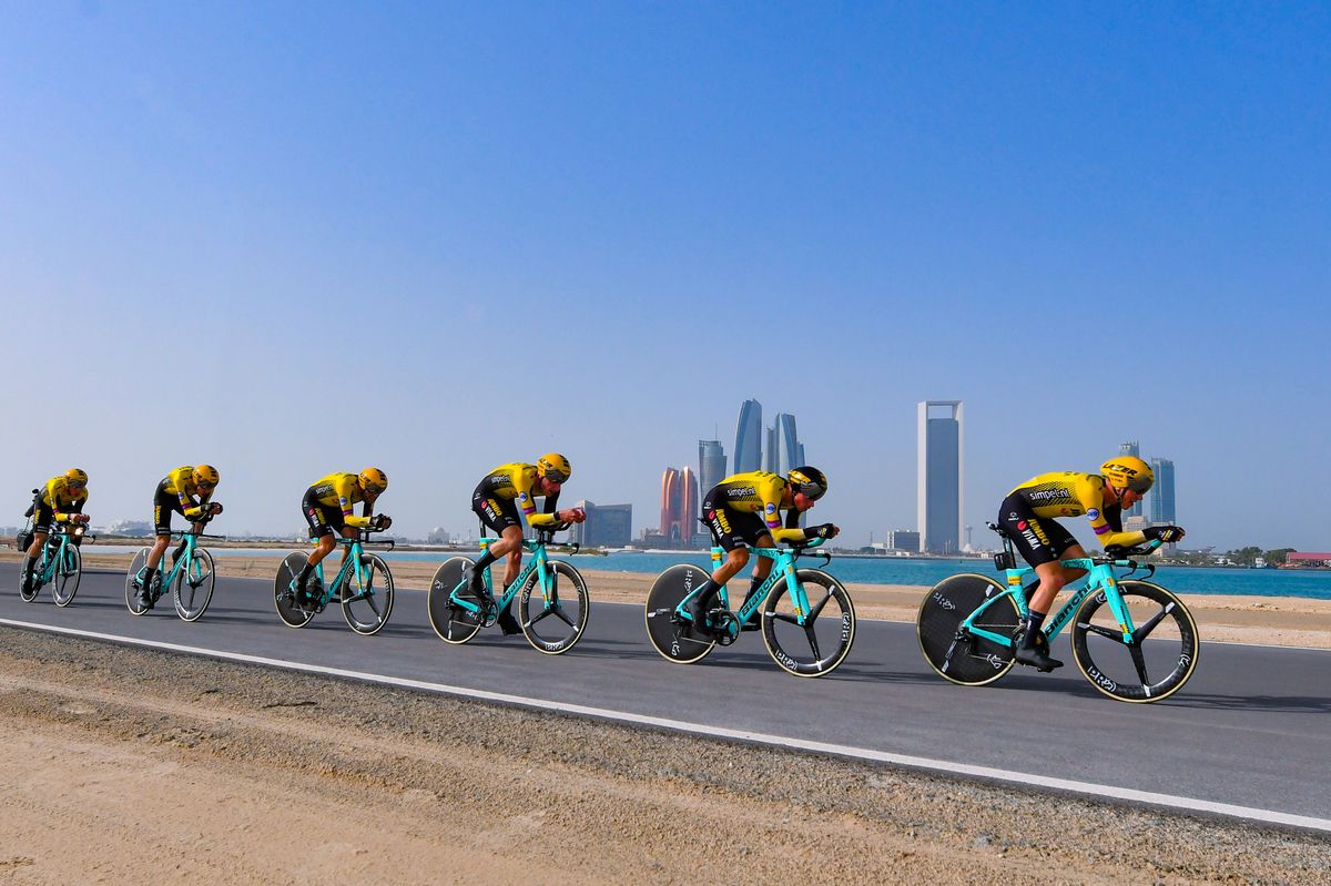 Jumbo-Visma on their way to victory