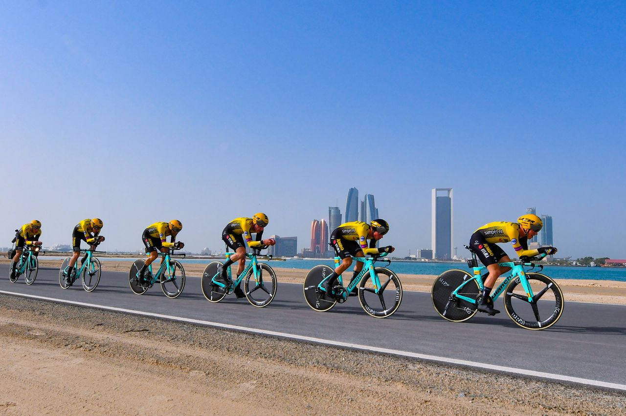Jumbo-Visma on their way to victory