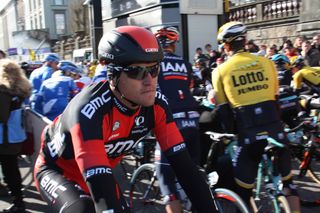 Greg Van Avermaet (BMC) began Omloop Het Nieuwsblad under a cloud.